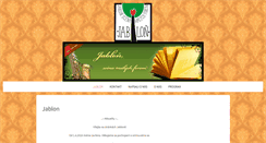 Desktop Screenshot of jablon.eu